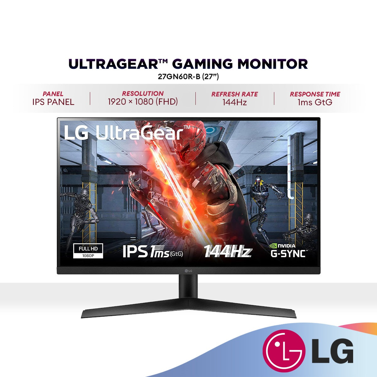 Lg ultragamer 27 in popular 1080p 144hz gaming monitor