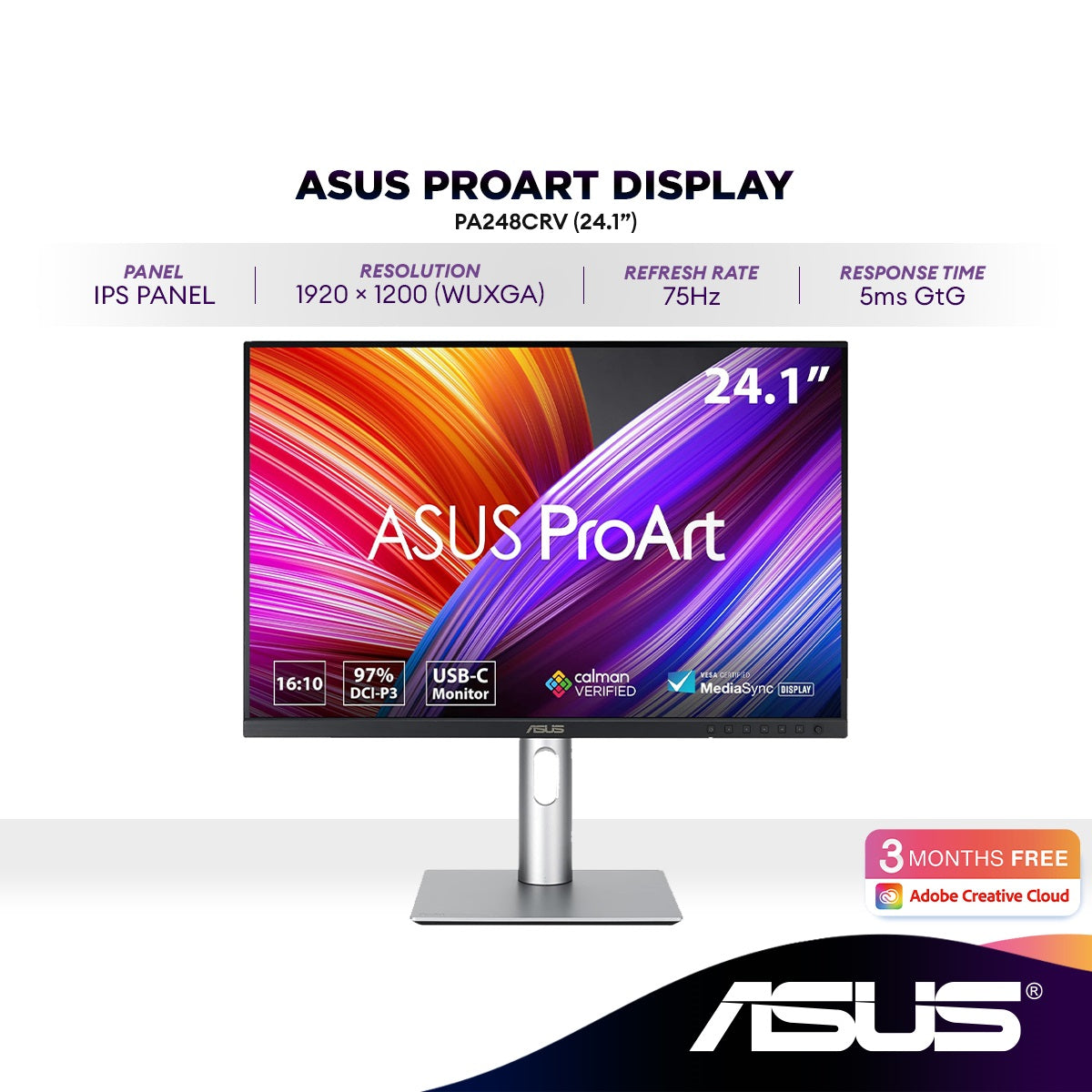 ASUS ProArt Display PA248CRV 24.1