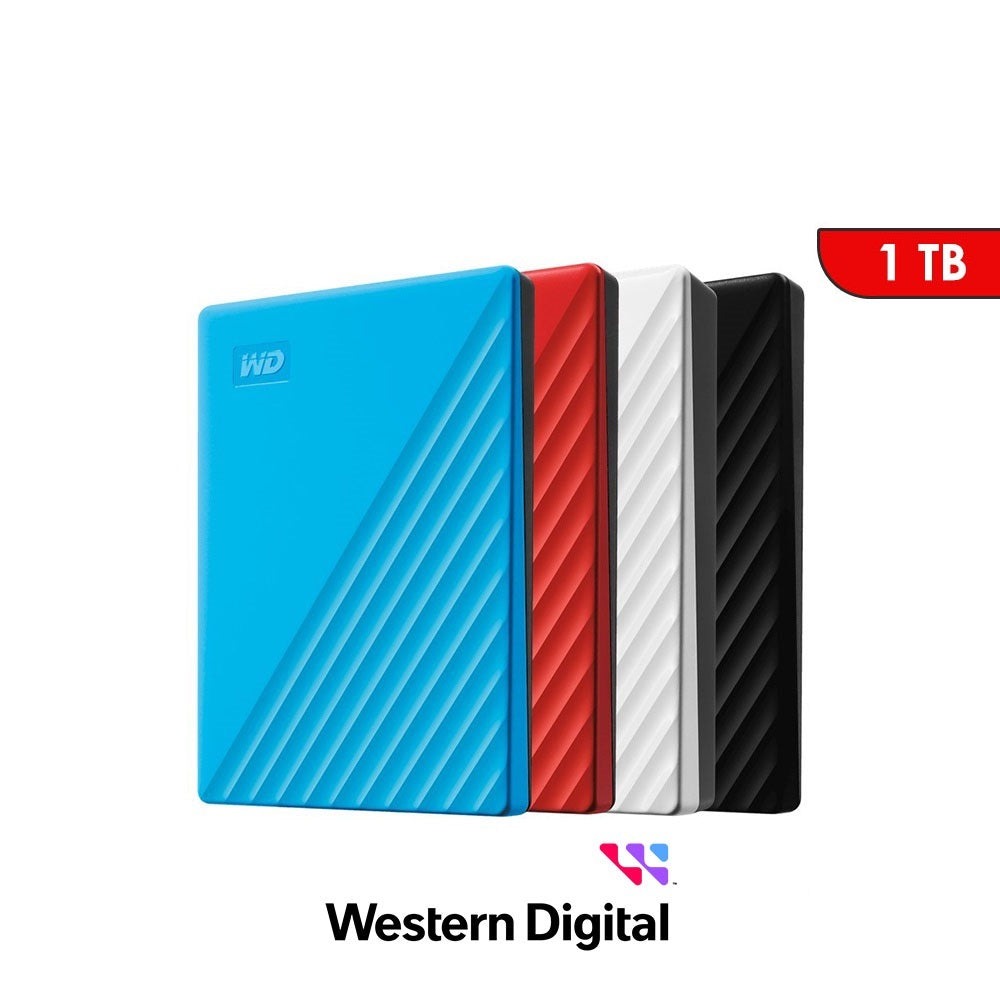 WESTERN DIGITAL MY PASSPORT Disque dur portable 1TB - WDBYVG0010BBK