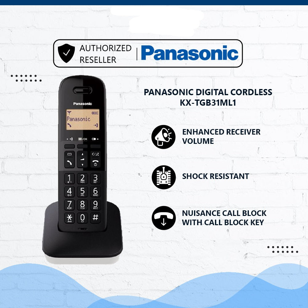 TEL. CORDLESS PANASONIC KX-TGB610