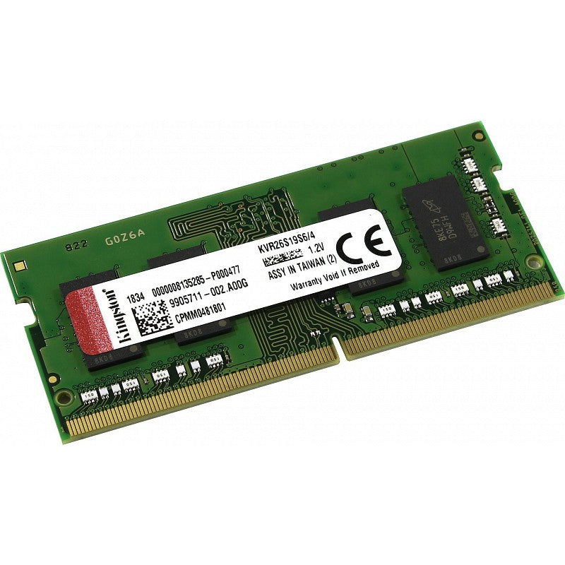 Kingston SODIMM Notebook (Laptop) DDR4 2400Mhz/ 2666Mhz / 3200Mhz Valu ...