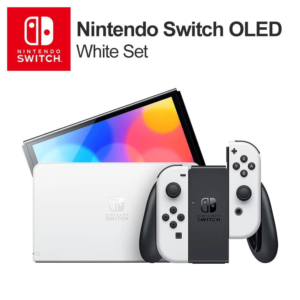 Nintendo Switch OLED Mario Red Edition / White / Neon Red Blue