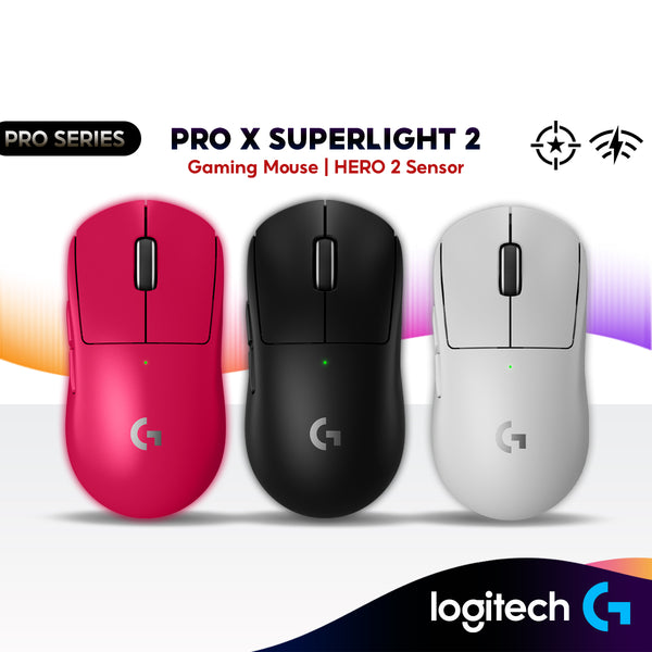 Logitech G PRO X Superlight / PRO X Superlight 2 LightSpeed Wireless Gaming Mouse | 5 Programmable Buttons