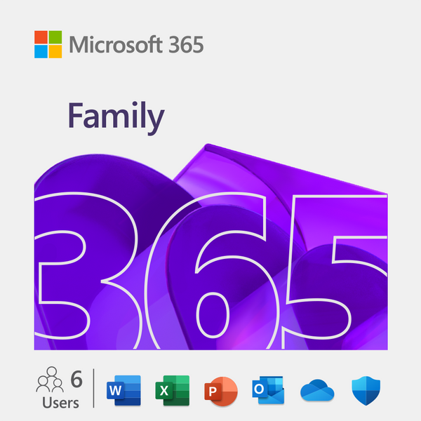 Microsoft Office 365 Family (ESD) - 1 Year License