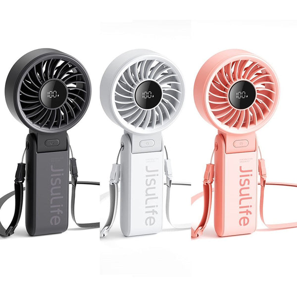 JISULIFE Life 7 Portable HandHeld Mini Turbo Fan