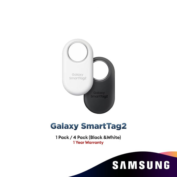 Samsung Galaxy SmartTag2 Location GPS Tracker 1pack / 4pack - (Black / White)