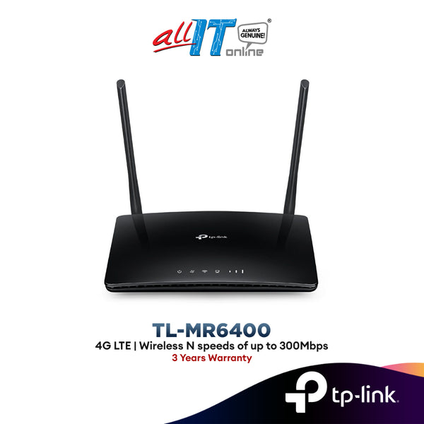 TP-Link TL-MR6400 300Mbps Wireless N 4G LTE Router