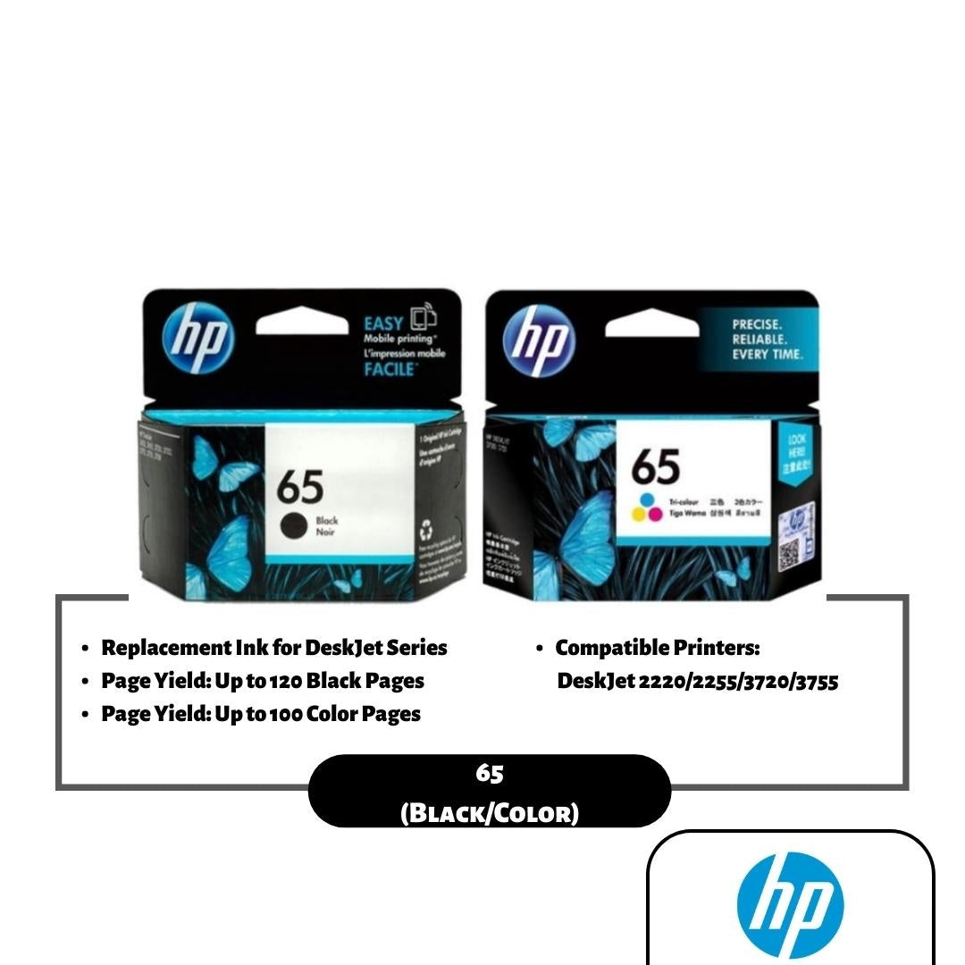 Hp 65 store black ink cartridge