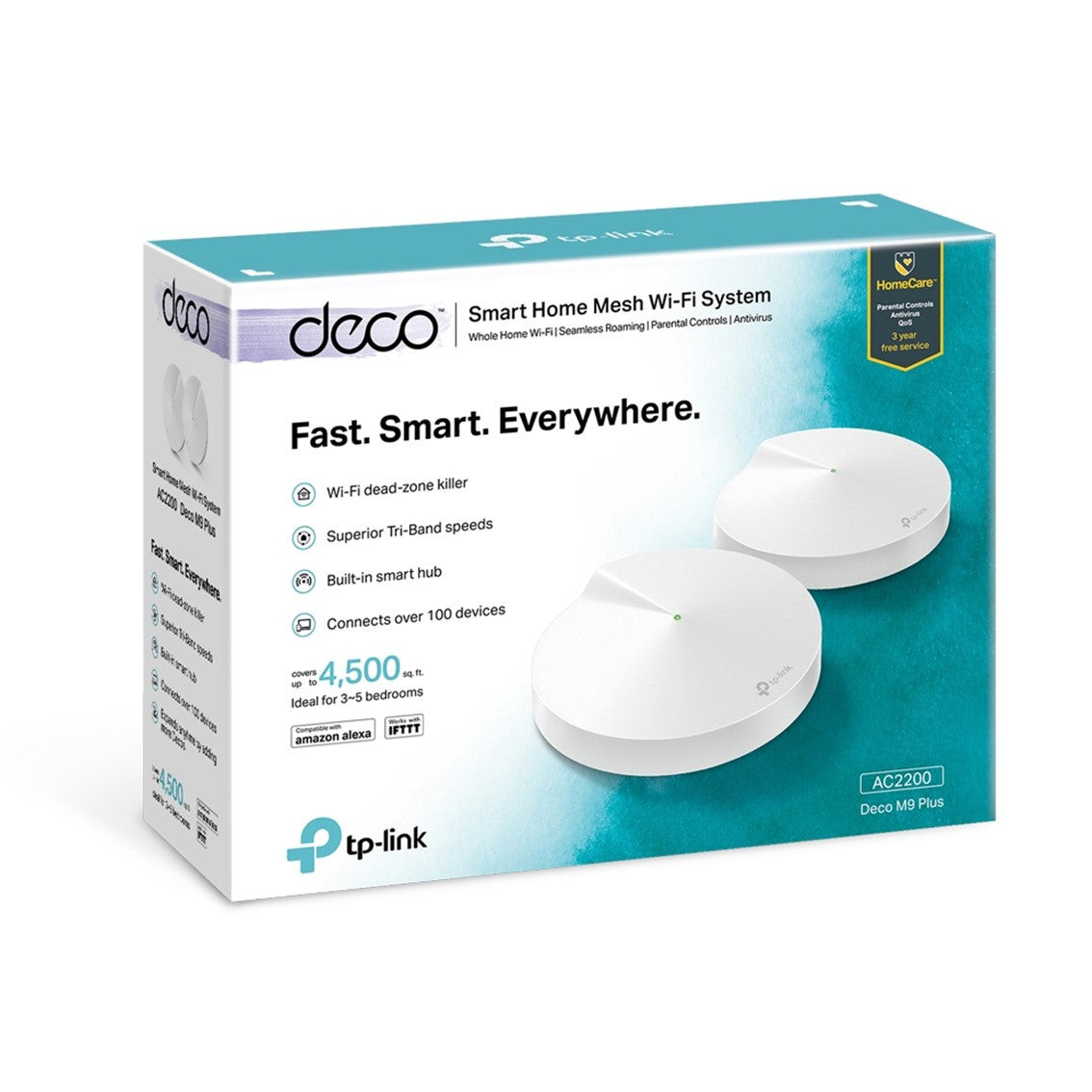 TP-Link Deco M9 Plus AC2200 Smart Home Mesh Wifi Wireless system